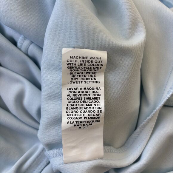 Vintage My Michelle Womens Y2K Fairy Floral Midi Dress Size 11/12 Blue Romantic - Picture 8 of 13